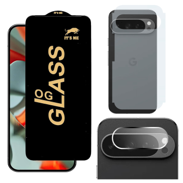 Google Pixel 9 Pro XL 3-in-1 Kit: OG Glass + Carbon Back Camera Protector