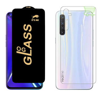 Realme XT Protection Pack: OG Glass + Clear Back Jelly Film