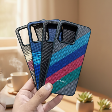 Realme Note 50 Pitaka Leather Texture Mobile Cover