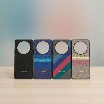 Xiaomi Redmi A3X Pitaka Leather Texture Case Multi Colour Premium Soft Back Cover Protective Slim Fit Luxury