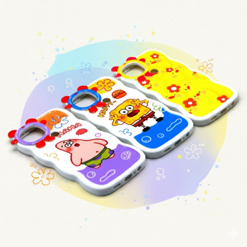 Oppo A15 - A15s Fancy Wave Style Printed Case