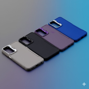 Samsung Galaxy A15 CASE PRO Soft Camera Stand Mobile Cover