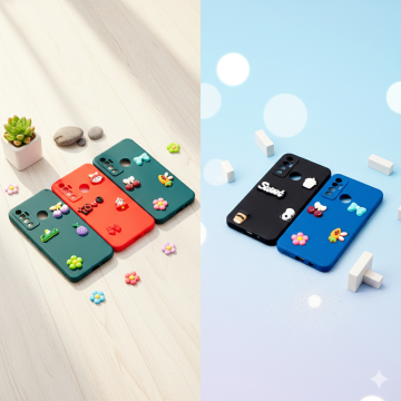 Tecno Camon 17 Soft Kitty Multicolour Mobile Cover