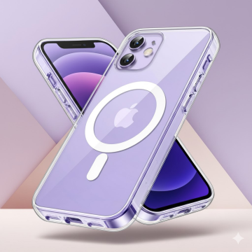 Apple iPhone 12 Mini Magsafe Transparent Mobile Cover