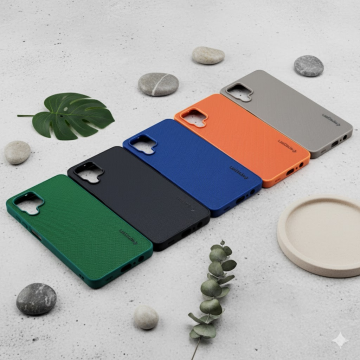 Samsung A12 Spigen Texture Multicolour Soft Case Protection