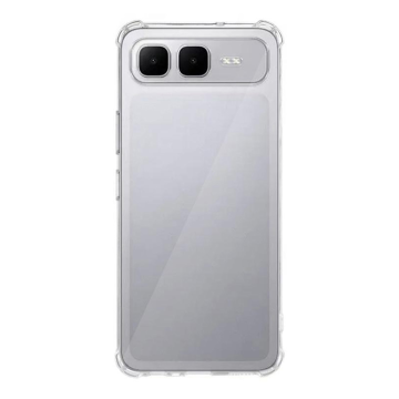 Infinix Smart 10 Plus Crystal Clear Anti-Shock Case Soft Transparent Cover with Extra Bumper