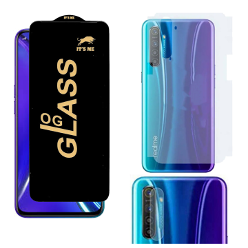 Realme XT 3-in-1 Kit: OG Glass + Carbon Back Camera Protector