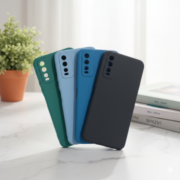 Vivo Y12s Soft Matte Finish Camera Protection Cover