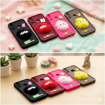 Huawei Y7 Prime 2019 Multicolour Soft Kitty Mobile Cover