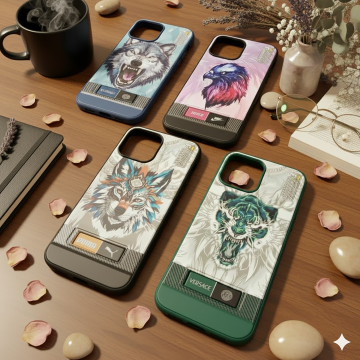 Apple iPhone 14 Pro Wild Printed Multi Colour Hard Mobile Cover