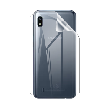 Samsung A10 Back Clear Jelly Protector - Soft Hydrogel Film