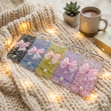 Infinix Smart 10 Plus Aesthetic Radiant Ribbon Bow Mobile Cover