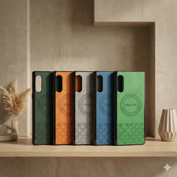 LG Velvet Luxury Multicolor Leather Phone Case | Anti-Fingerprint Soft Texture Skin-Friendly Cover