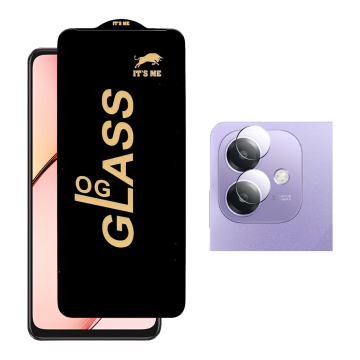 2-in-1 Protection for Oppo A5i : HD Glass + Camera Protector