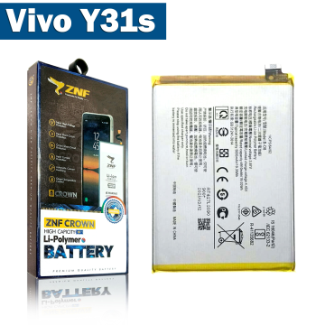 Vivo Y31s Battery Replacement - ZNF 5000mAh (B-O8)
