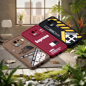 Samsung Galaxy A8 Plus Soft Print Mobile Cover