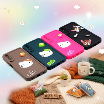 Huawei Y9S Multicolour Soft Kitty Mobile Cover