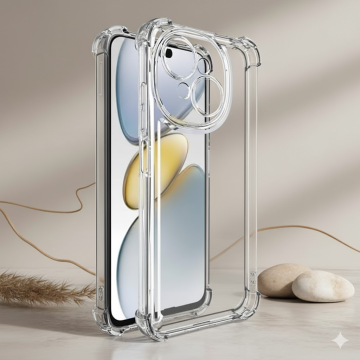 Tecno Spark Go 1 Transparent Anti-Shock Bumper Cover