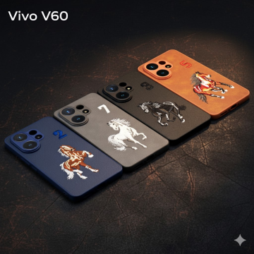 Vivo V60 POLO Design Leather Type Soft Casing Mobile Cover
