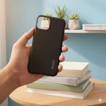 Apple iPhone 11 Pro European Plain Matte Black Shockproof Mobile Cover