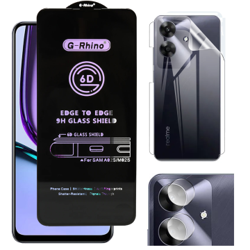 Realme Note 60 360¬∞ Clear Kit: OG Glass + Back Jelly Camera Guard
