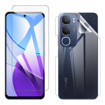 2-in-1 360 Protection Pack for Vivo Y19s Pro : Polish + Jelly
