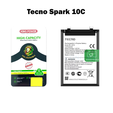 Tecno Spark 10C Battery Replacement - King Power 5000mAh (BL-49TX)