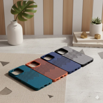 Honor X7c Soft Texture Multicolour Back Cover