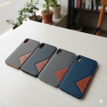 Apple iPhone X XS Level Multi Color Leather Cover