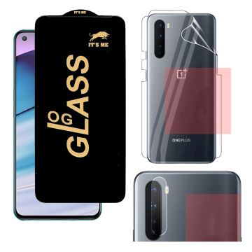 OnePlus Nord 360¬∞ Clear Kit: OG Glass + Back Jelly Camera Guard