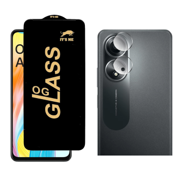 Oppo A58 4G Safety Deal: OG Glass + Camera Lens Protector
