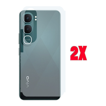 (2-Pack) Vivo Y21D Back Protector Carbon Fiber Matte Sheet
