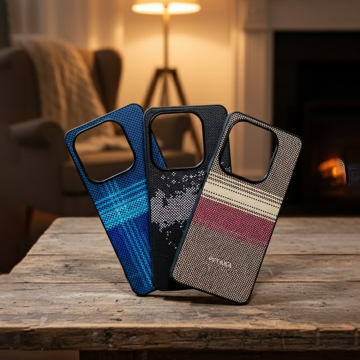 Tecno Spark 20 Pitaka Leather Texture Mobile Cover