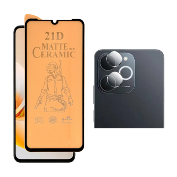 2-in-1 Protection Bundle for Realme Note 70: Ceramic + Camera