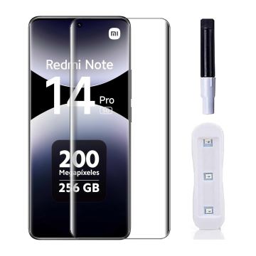 Xiaomi Redmi Note 14 Pro UV Tempered Glass Full Glue Screen Protector