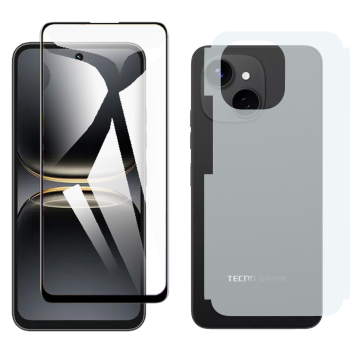 2-in-1 360 Protection Pack for Spark 40C: 9D + Matte