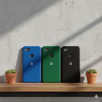 Google Pixel 3A XL Multicolour Soft Official Case For Pixel 3A XL