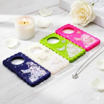 Tecno Spark 30C Fancy Wave Glitter Mobile Cover