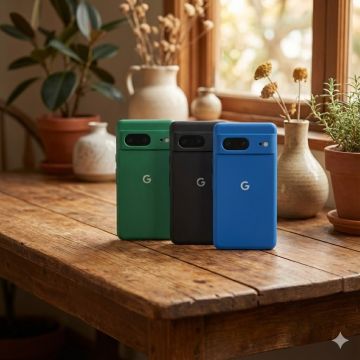 Goolge Pixel 7 Soft Official Multicolour Cover