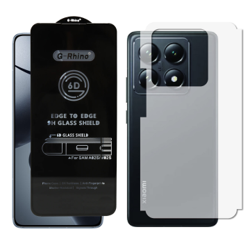 Xiaomi 14T Combo: OG Glass Screen Protector + Carbon Back Skin