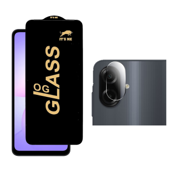 2-in-1 Protection for Samsung A07 : HD Glass + Camera Protector