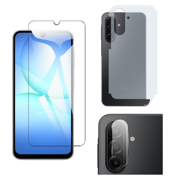 3-in-1 360 Matte Bundle for Samsung A17 : Polish + Camera