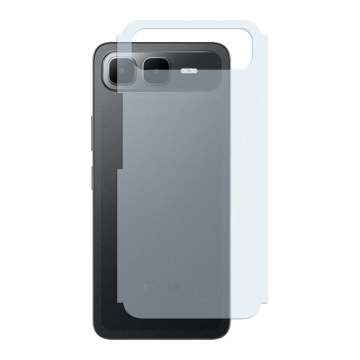 Infinix Smart 10 Plus Back Protector Carbon Fiber Matte Soft Skin Sheet
