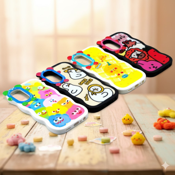 Oppo A78 Wave Style Printed Mobile Cover