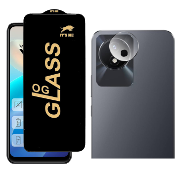 Vivo Y02 Safety Deal: OG Glass + Camera Lens Protector