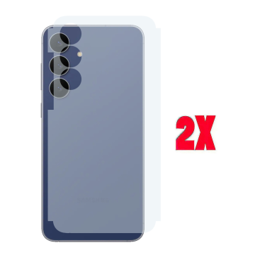 (2-Pack) Samsung S25FE Back Protector Carbon Fiber Matte Sheet