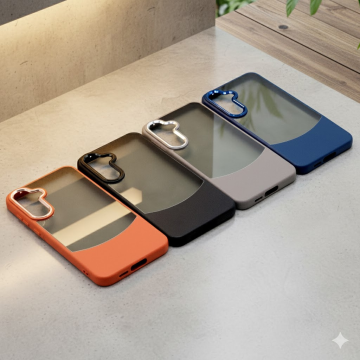 Samsung A55 Multicolour Acrylic Leather Mobile Cover