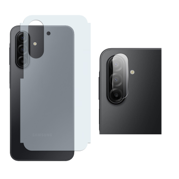 2-in-1 Back Matte Bundle for Samsung A17: + Camera