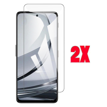 (2-Pack) 9H Polish Glass for Nubia Focus 5G - Anti-Scratch Guard