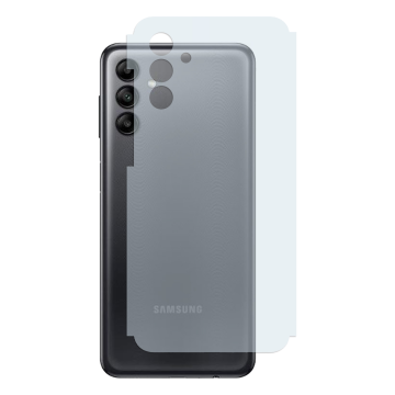 Samsung A04s Back Protector Carbon Fiber Matte Soft Skin Sheet For Galaxy